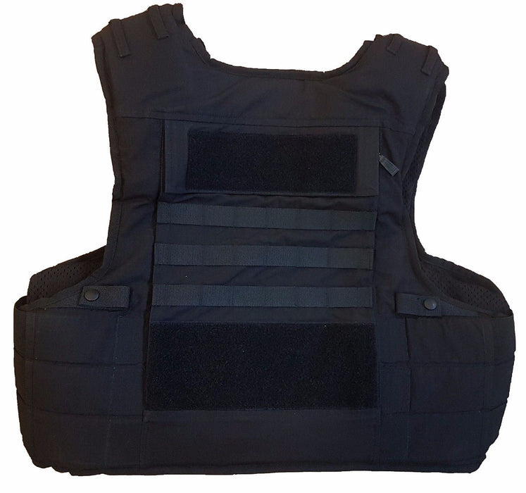 Stab Vest Hawk Black Overt Molle Body Armour Bullet Proof Grade C