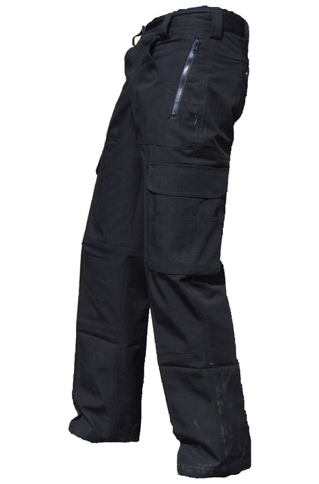 Ripstop Female Black Tactical Cargo Trousers R1U Grade A