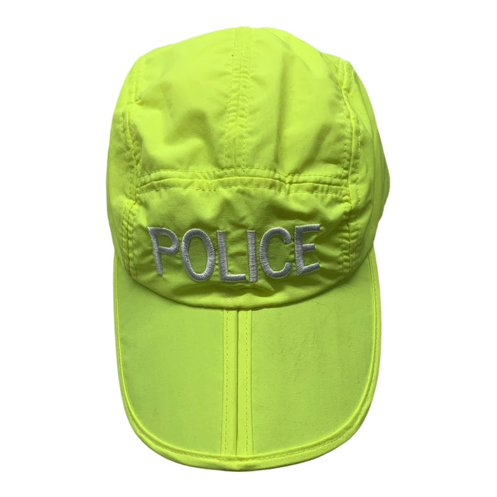 Genuine Hivis Yellow Police Folding Baseball Cap Style 12