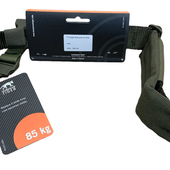 Tasmanian Tiger Gun Sling Olive Tactical Single Multipurpose - New -TACGUNSL02