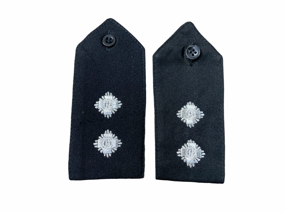 Obsolete Original Issue Inspector Police Rank Epaulettes Grade A