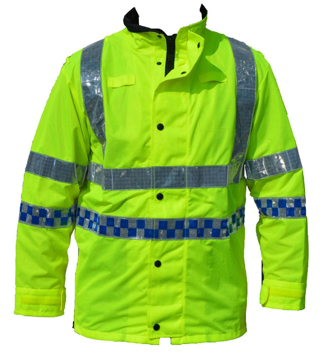 Hi Viz Vis Lightweight Reflective Traffic Overcoat Walking Recovery LW02A