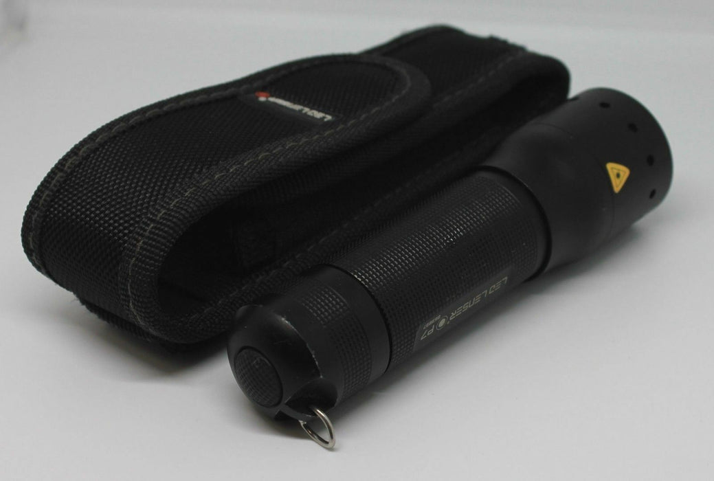 Ex Police Black LED Lenser P7  Torch Camping Hiking