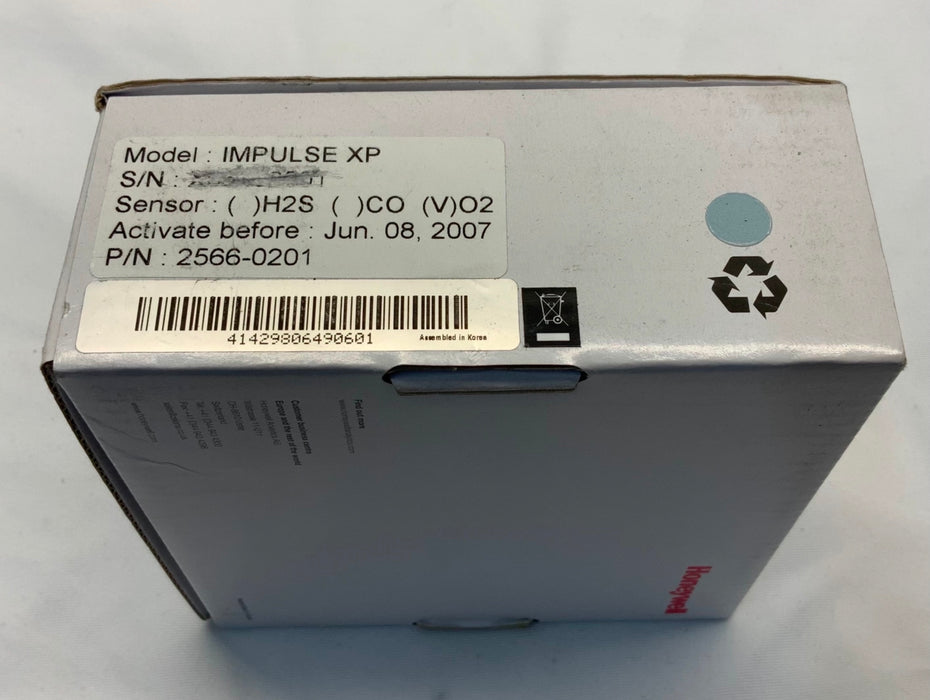 New Honeywell Neotronics Impulse XP Gas Detector - Untested