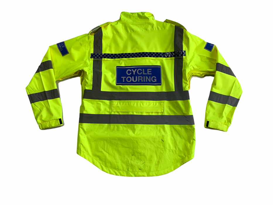 Endura Hi Vis Waterproof Cycling Jacket with Scooped Back HVCC07B