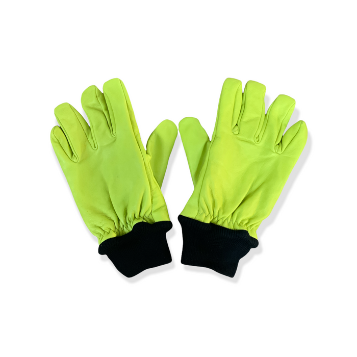 New Firemaster Fireman Cadet Gloves Lime GLV29N