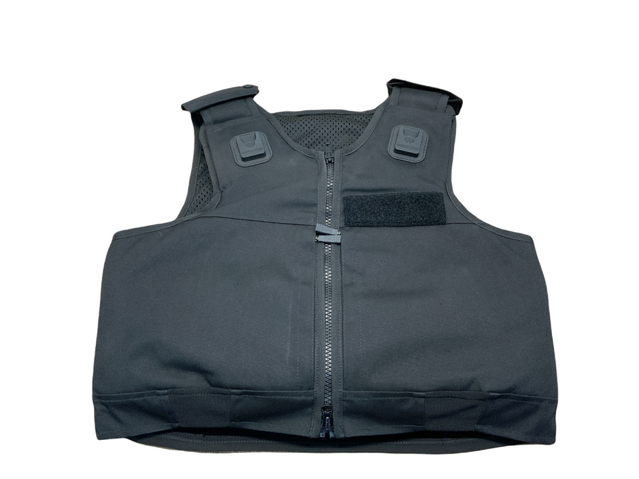 Hawk Body Armour Black Overt Bullet Proof Stab Vest Klickfast HA03A