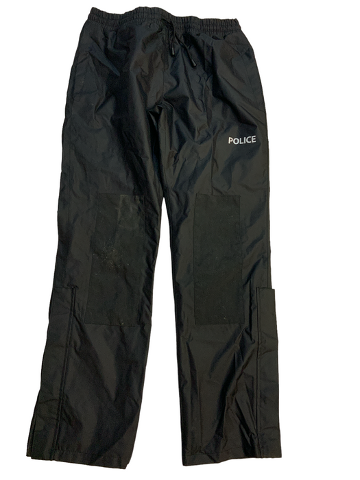 Police Black Foul Weather Lined Trousers Grade A WTP01A