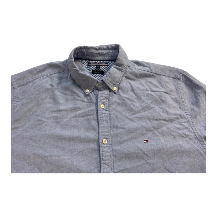 Tommy Hilfiger Light Blue Long Sleeve Shirt - XLarge New York Fit