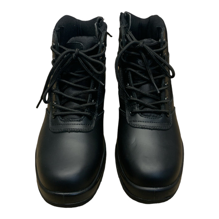 Tuffking Apex Side Zip & Lace Up Black Tactical Boots TUFFB01AN